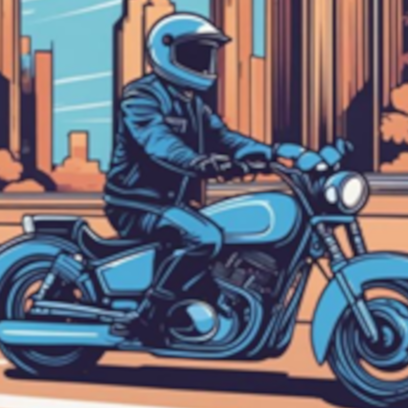 The system of motorcycle control