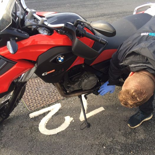 Pre-ride check-list
