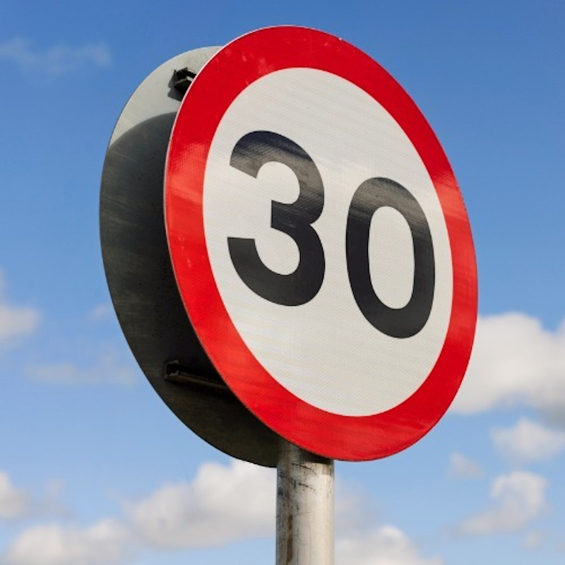 Top Tip - Speed limits