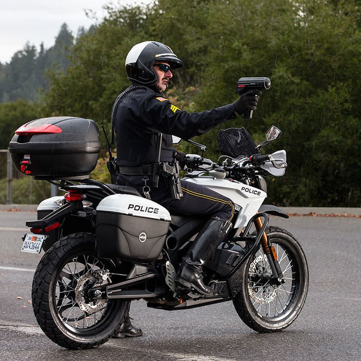 Electric police motorbike